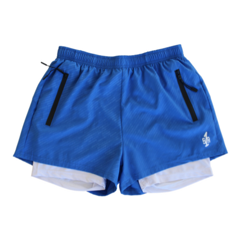 Minimal 5" Compression Shorts - Blue