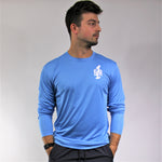 Minimal Long Sleeve T-Shirt - Light Blue